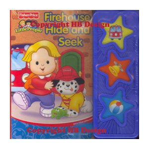 Little People : Firehouse Hide And Seek. Mini Play-a-Sound 3 Little Stars Storybook