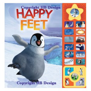 Happy Feet. Interactive Play-a-Sound Storybook with Game