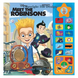 Meet The Robinsons. Interactive Play-a-Sound Storybook with Table Game