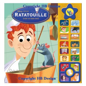 Disney Channel - Disney Pixar Ratatouille. Interactive Play-a-Sound Storybook with Game