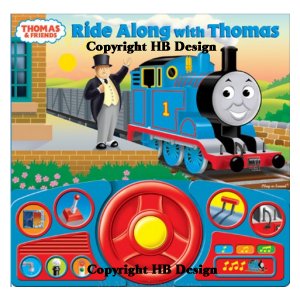PBS Kids - Thomas & Friends : Ride Along With Thomas. Steering Wheel Play-a-Sound Book