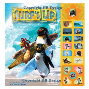 Sony Pictures Animation : Surf's Up. Interactive Play-a-Sound Storybook with Game