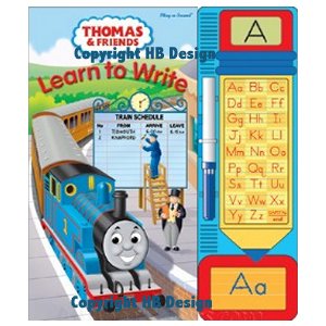 PBS Kids - Thomas & Friends : Learn to Write.  Learn to Write Interactive Play-a-Sound Book