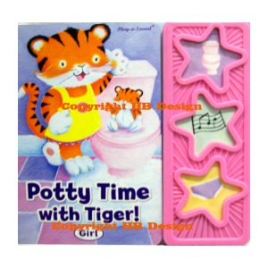 Potty Time with Tiger! (Girl). Mini Play-a-Sound 3 Starts Storybook