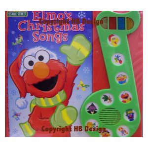 PBS kids - Sesame Street : Elmo's Christmas Songs. Interactive Play-a-Song Music Note Songbook