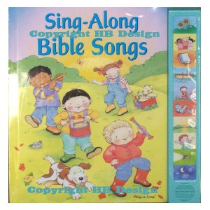 Sing-Along Bible Songs. Interactive Play-a-Song Book