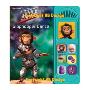 Space Chimps : Glophopper Dance. Interactive Play-a-Sound Storybook 