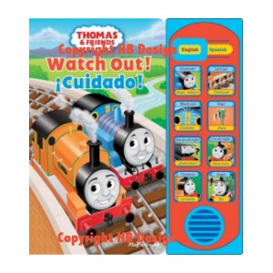 PBS Kids - Thomas & Friends : Watch Out!/Cuidado! Little English Spanish Books