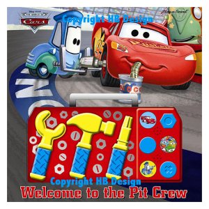 Playhouse Disney - Disney PIXAR Cars : Welcome to the Pit Crew. The Tool Box Play-a-Sound Book