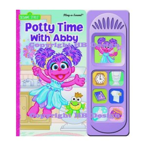 PBS Kids - Sesame Street : Potty Time with Abby (Abby Caddaby). Interactive Sound Book