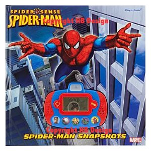 Cartoon Network - Spider-Sense : Spider-Men. Spider-men Snapshot. Interactive Play-a-Sound Digital Camera Storybook