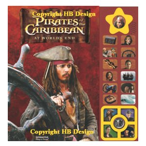 Pirates of the Caribbean : At World's End. Interactive Play-a-Sound Storybook with Game