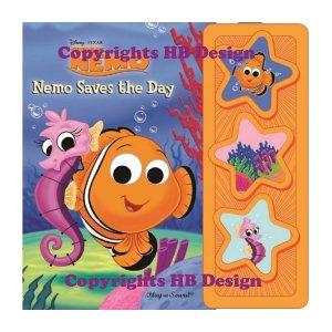 Playhouse Disney - Disney PIXAR Finding Nemo: Nemo Saves the Day. Mini Play-a-Sound 3 Little Stars Storybook