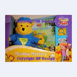 Playhouse Disney - Winnie the Pooh : Meadow Mystery. Interactive Play-a-sound Book and Cuddly Toy