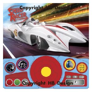 Speed Racer. Steering Wheel Sound Book