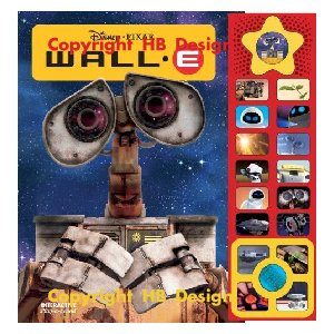 Disney Channel - Disney PIXAR : Wall E. Interactive Play-a-Sound Storybook with Game