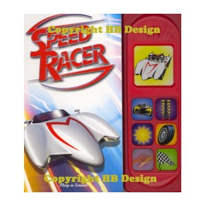  Speed Racer. Little Play-a-Sound Storybook