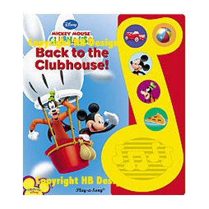 Playhouse Disney - Mickey Mouse Clubhouse : Back to the Clubhouse! Little Music Note Book