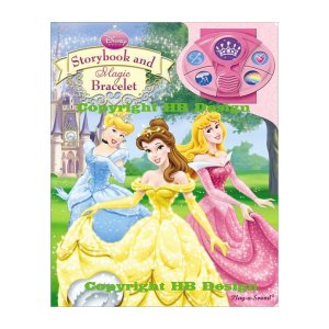Playhouse Disney - Disney Princess: Storybook and Magic Bracelet. Wristband Adventure Play-a-Sound Book