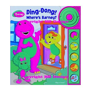 PBS Kids - Barney : Ding-Dong! Where s Barney? Little Door Bell Sound Book