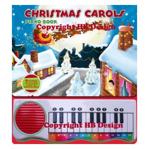 Christmas Carols Piano Book. Songbook with Electronic Piano