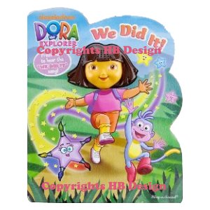 Nick Jr - Dora the Explorer : We Did It. Press the Nose Fold-Out Play-a-Sound Interactive Storybook