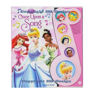 Disney Channel - Disney Princess : Ones Upon a Song. Little Music Note Interactive Play-a-Song Book