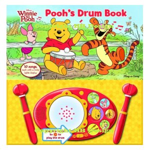 Disney Channel - Winnie the Pooh : Pooh's Drum Book. Interactive Play-a-Sound Drum and Song Book