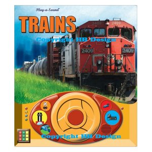 Trains. Steering Wheel Play-a-Sound Book
