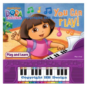 Nick Jr - Dora the Explorer : You Can Play! Piano Play & Learn