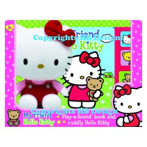 Hello Kitty: My Friend Hello Kitty. Interactive Play-a-sound book set with Plush Kitty