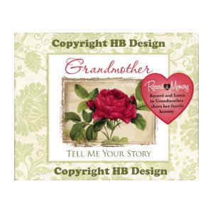 Record a Memory: Grandma Tell Me Your Story. A Recordable Keepsake Journal