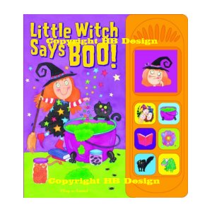 Little Witch Says BOO! Interactive Sound Book 