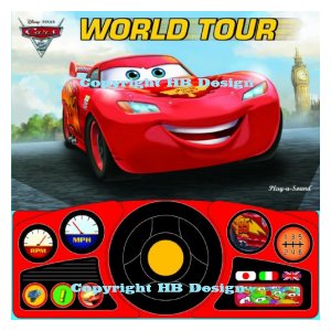 Playhouse Disney - Disney PIXAR Cars 2 : World Tour. Steering Wheel Sound Book