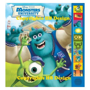 Playhouse DIsney - Disney Pixar: Monsters University. Interactive Play-a-Sound Storybook