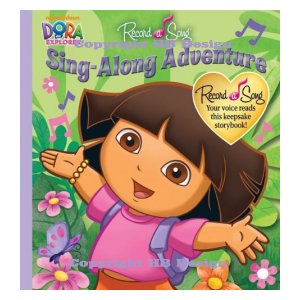 Nick Jr - Dora The Explorer: Sing Along Adventure. Record a Song, Interactive Play-a-Song Songbook