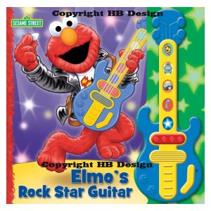 PBS Kids - Sesame Street : Elmo's Rock Star Guitar. Interactive Play-a-Sound Guitar Book