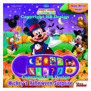 Playhouse Disney - Mickey Mouse Clubhouse: Mickey's Halloween Surprise! Lenticular Play-a-Sound Book