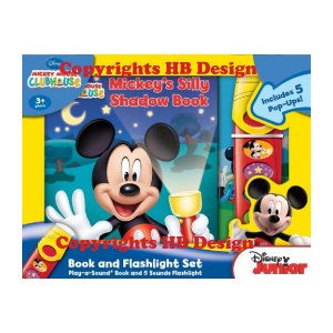 Playhouse Disney - Mickey Mouse Clubhouse: Mickey's Silly Shadow. Interactive Storybook with a Flashlight Mini Set
