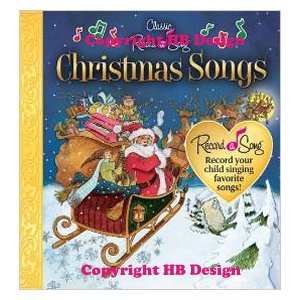 Christmas Songs. Record a Song, Interactive Play-a-Song Songbook