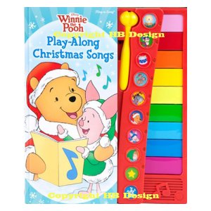 Playhouse Disney - Winnie the Pooh : Play-Along Christmas Songs. Xylophone Interactive Sound Book
