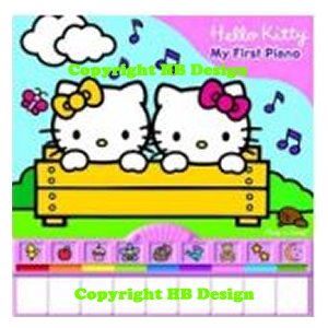 Hello Kitty : My First Piano. Interactive Sound Piano Book Mini Deluxe