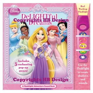 Playhouse Disney - Disney Princess: DeLIGHTful Dreams. Interactive Storybook with a Flashlight