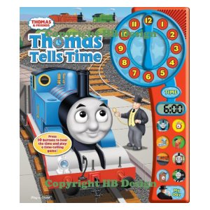 PBS Kids - Thomas & Friends: Thomas Tells Time. Interactive Clock Sound Book
