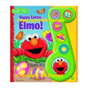 PBS Kids - Sesame Street: Happy Easter, Elmo! Little Music Note Interactive Play-a-Song Book