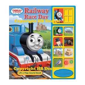 PBS Kids - Thomas & Friends: Railway Race Day. Lift-a-Flap Play-a-Sound Book