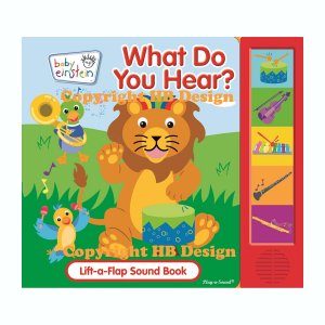 Playhouse Disney - Baby Einstein: What Do You Hear? Interactive Lift-a-Flap Play-a-Sound Storybook