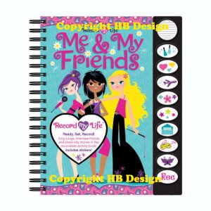Record My Life: Me & My Friends. A Recordable Keepsake Journal