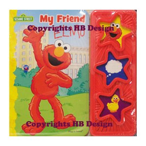 PBS Kids - Sesame Street : My Friend Elmo. Mini Play-a-Sound 3 Little Stars Storybook