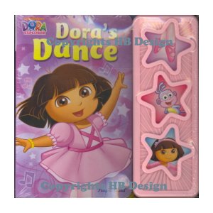 Nick Jr - Dora the Explorer : Dora's Dance. Mini Play-a-Sound 3 Little Stars Storybook